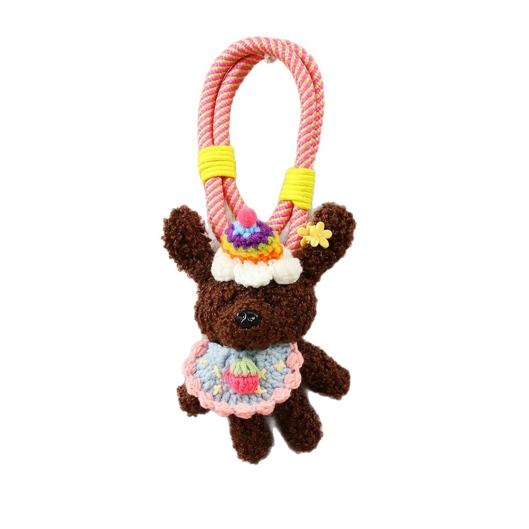 Keypus - Cartoon Plush Bear Pendant Bag Charm Keychain