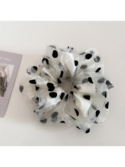 Gifty - Tulle Spiral-Shaped Hair Tie