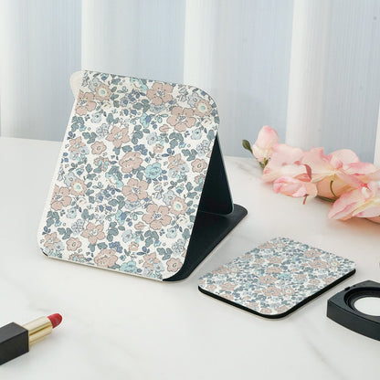 Mirroray - Double Sided Print Portable Folding Makeup Mirror