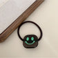 Gifty - Block Smiley Face Hair Tie