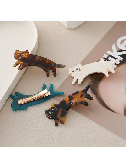 Beau - Cute Cartoon Cat Hair Clips