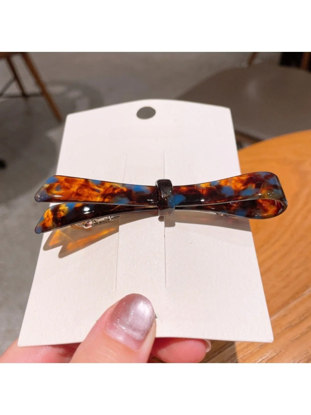 Beau - Exquisite Bow Acetate Hair Clip