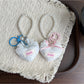 Beau - Sweet Heart Charm Claw Clip Keychain