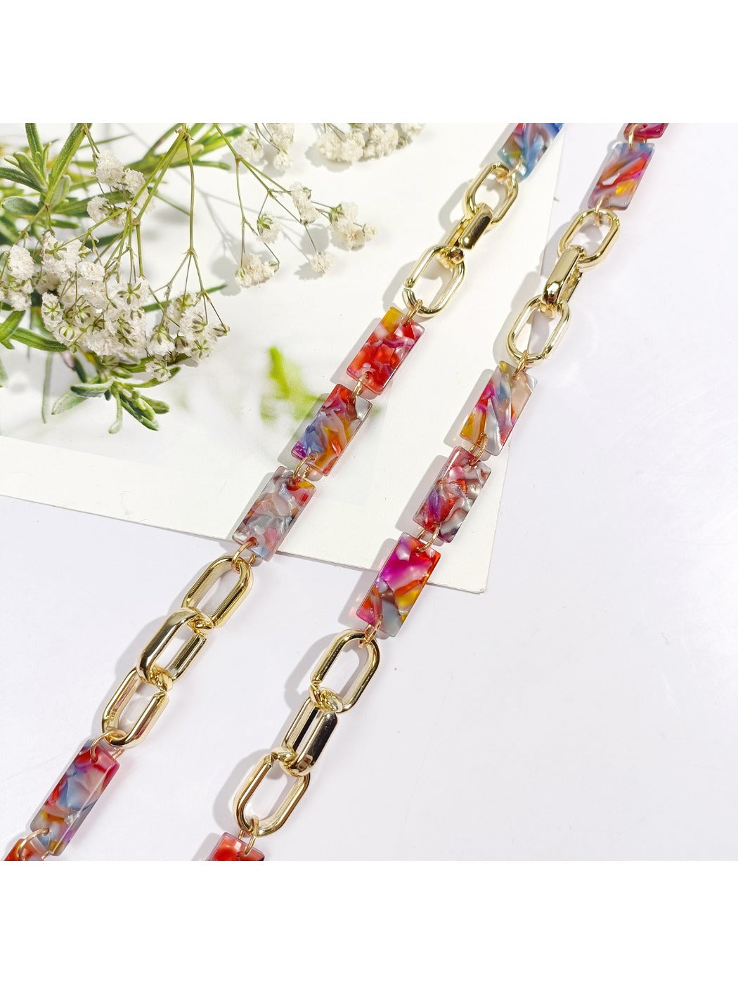 Velra - Colorful Color Block Eyeglass Strap