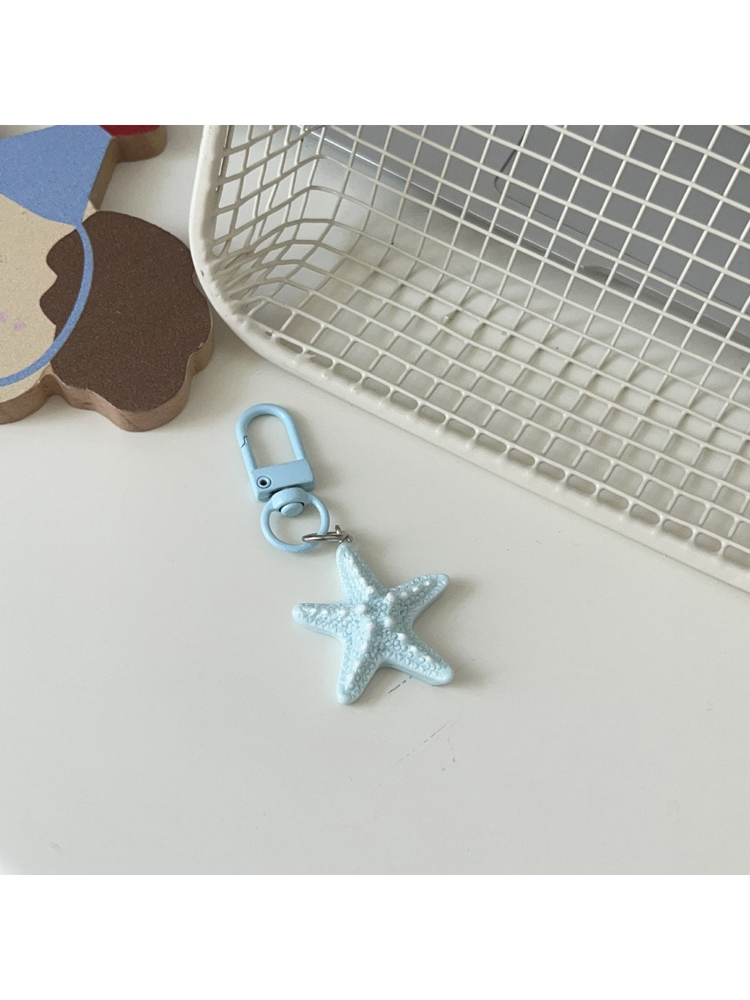Keypus - Ocean Style Star Key Ring Pendant Keychain