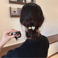 Gifty - Double Strand Heart Letter Decorative Hair Tie