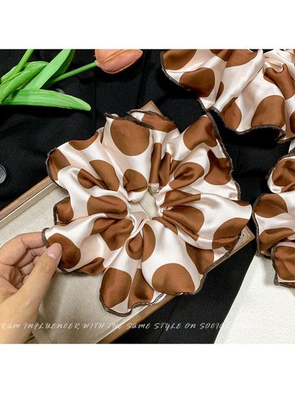 Gifty - Satin Polka Dot Hair Loop