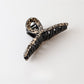 Beau - Leopard Print PC Cross Design Claw Clip