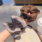Gifty - Fashion Forward Lace Plaid Scrunchie