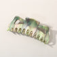 Beau - Ink Wash Striped Shark Hair Claw Clip