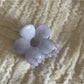 Beau - Glossy Acrylic Flower Hollow Claw Clip