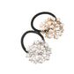 Gifty - Alloy Flower-Shaped Hair Tie
