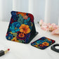 Mirroray - Dark Floral Tabletop Folding Vanity Mirror
