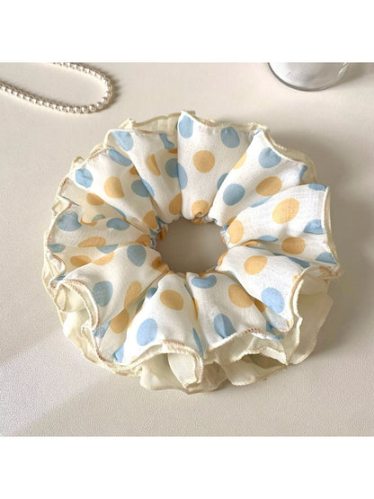 Gifty - Gentle Colorful Polka Dot Scrunchie