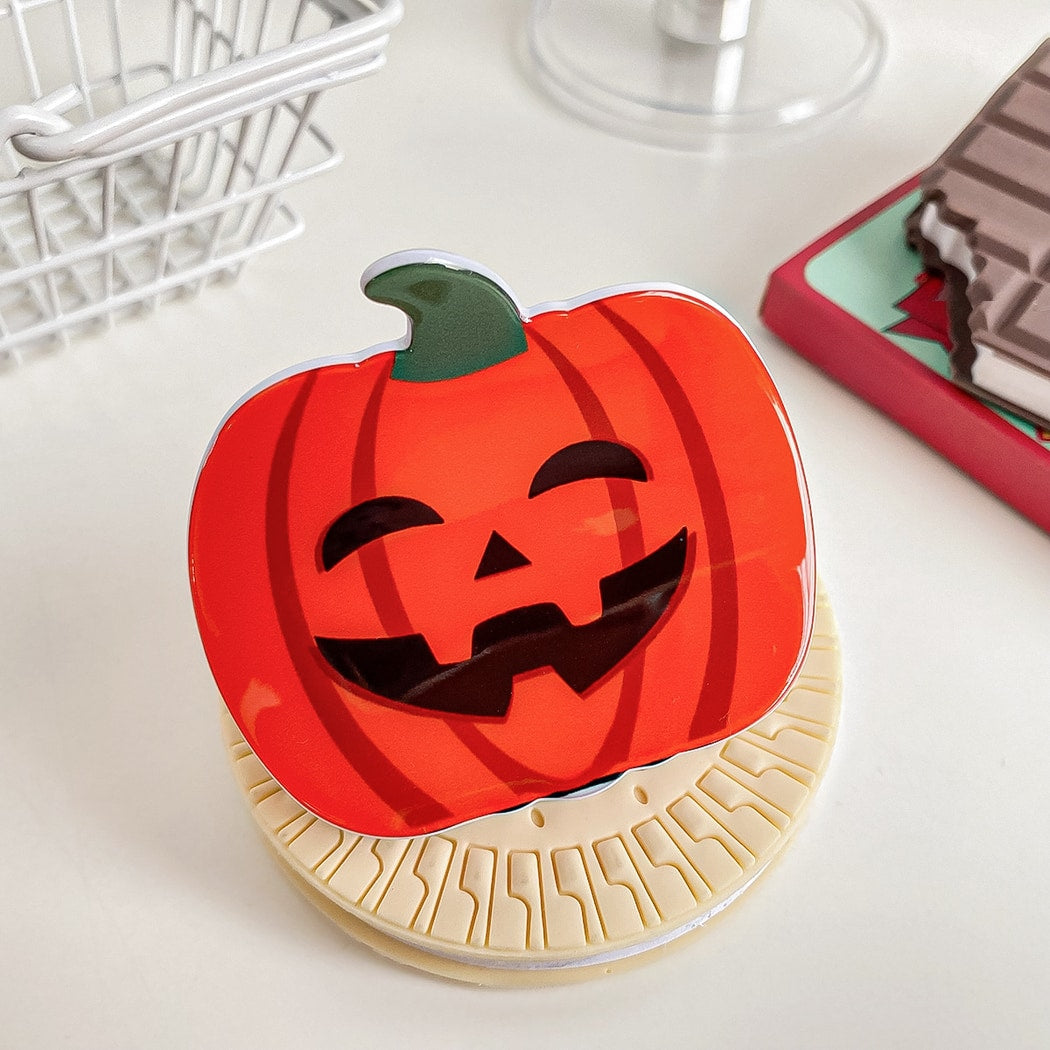 Beau - Playful Halloween Pumpkin Theme Claw Clip