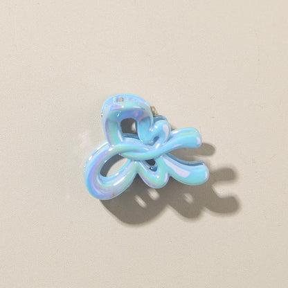 Beau - Glossy Bow Detail PS Side Hair Claw Clip