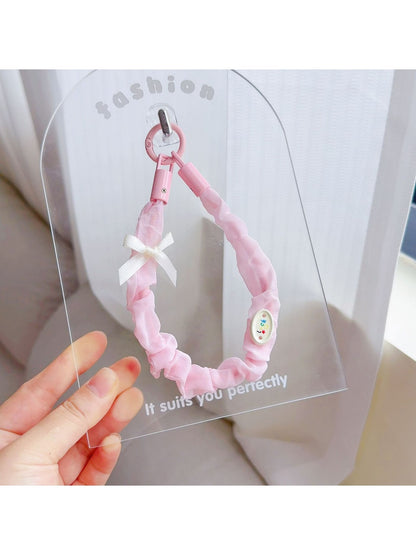 Keypus - Bow Detail Mixed Color Phone Hanging Strap