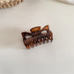 Beau - Simple Geometric Plastic Claw Clip