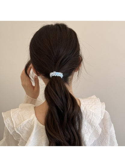 Gifty - Lace Inspired Polyester Round Design Hair Tie