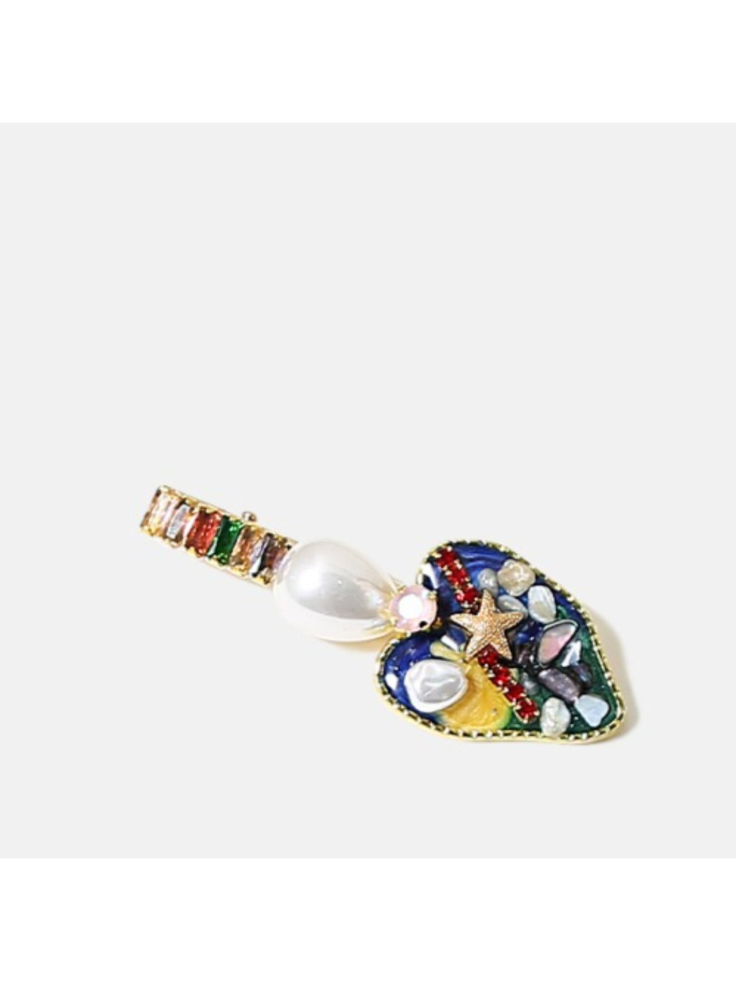 Beau - Oil Painting Hair Clip