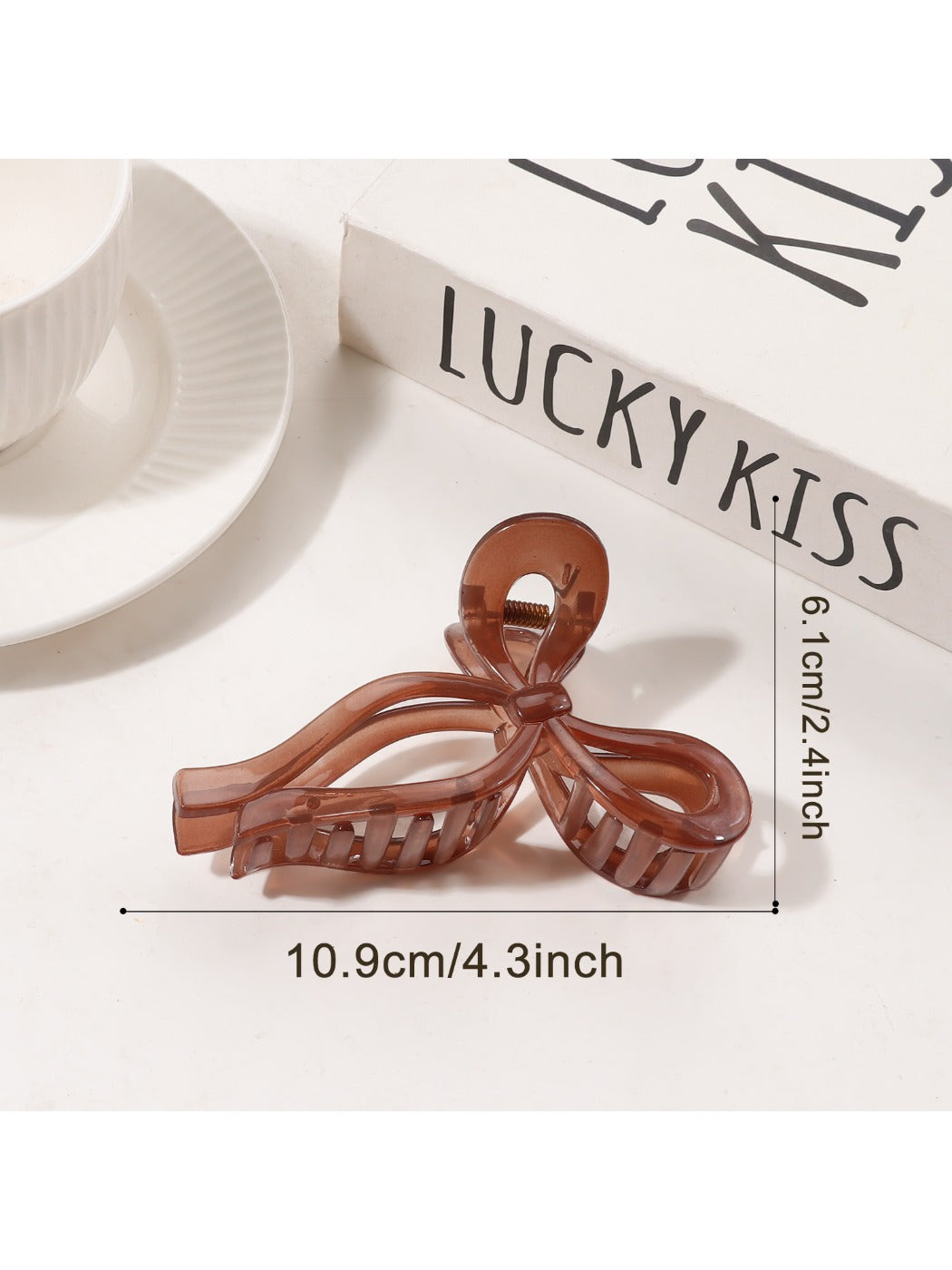 Beau - Stylish Bow Shaped Hair Claw Clip