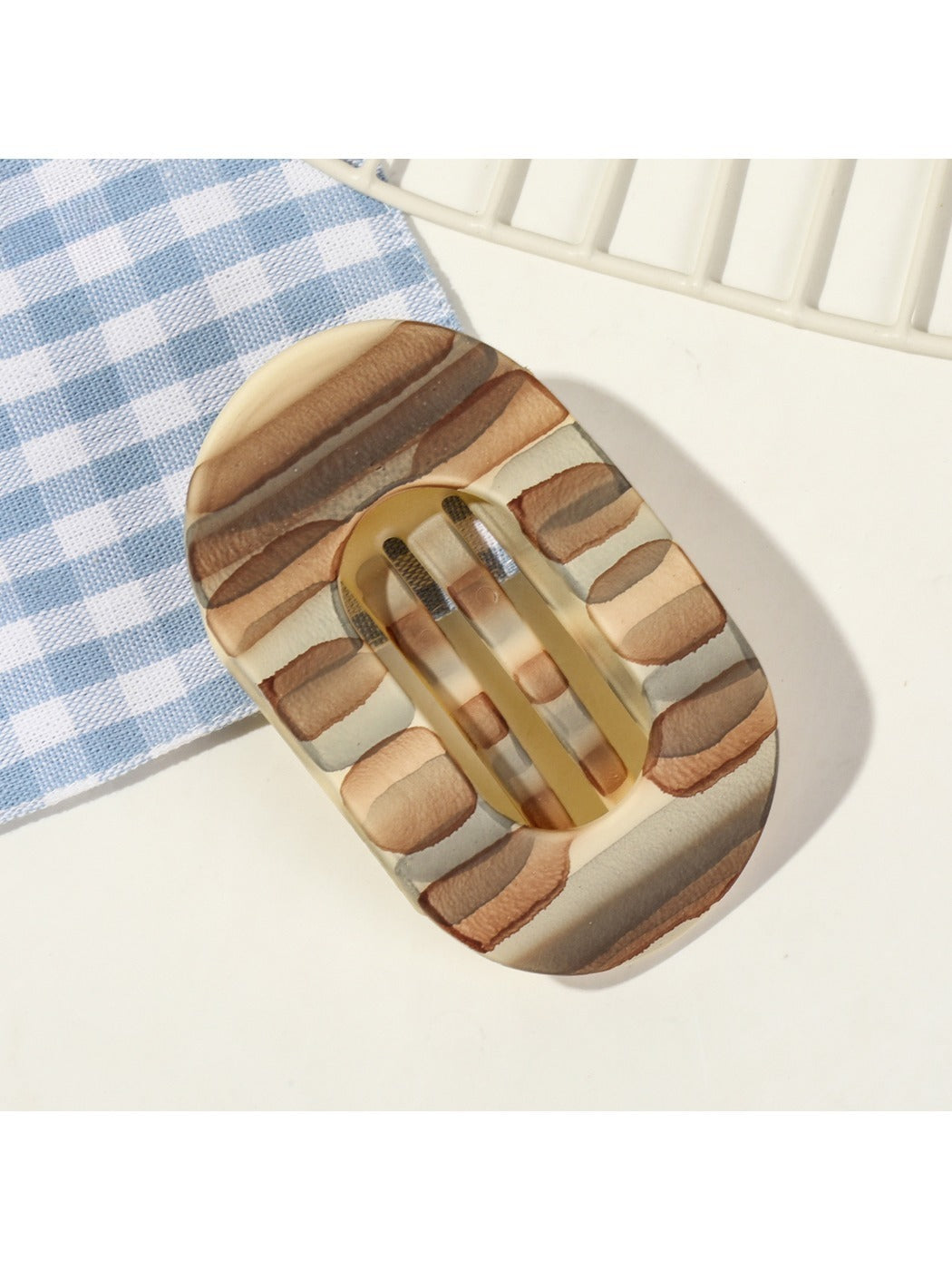 Beau - Colorful Oval Hair Clips
