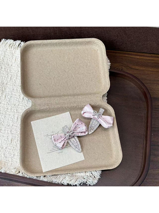 Beau - Cute Bow Side Styling Alloy Hair Clip