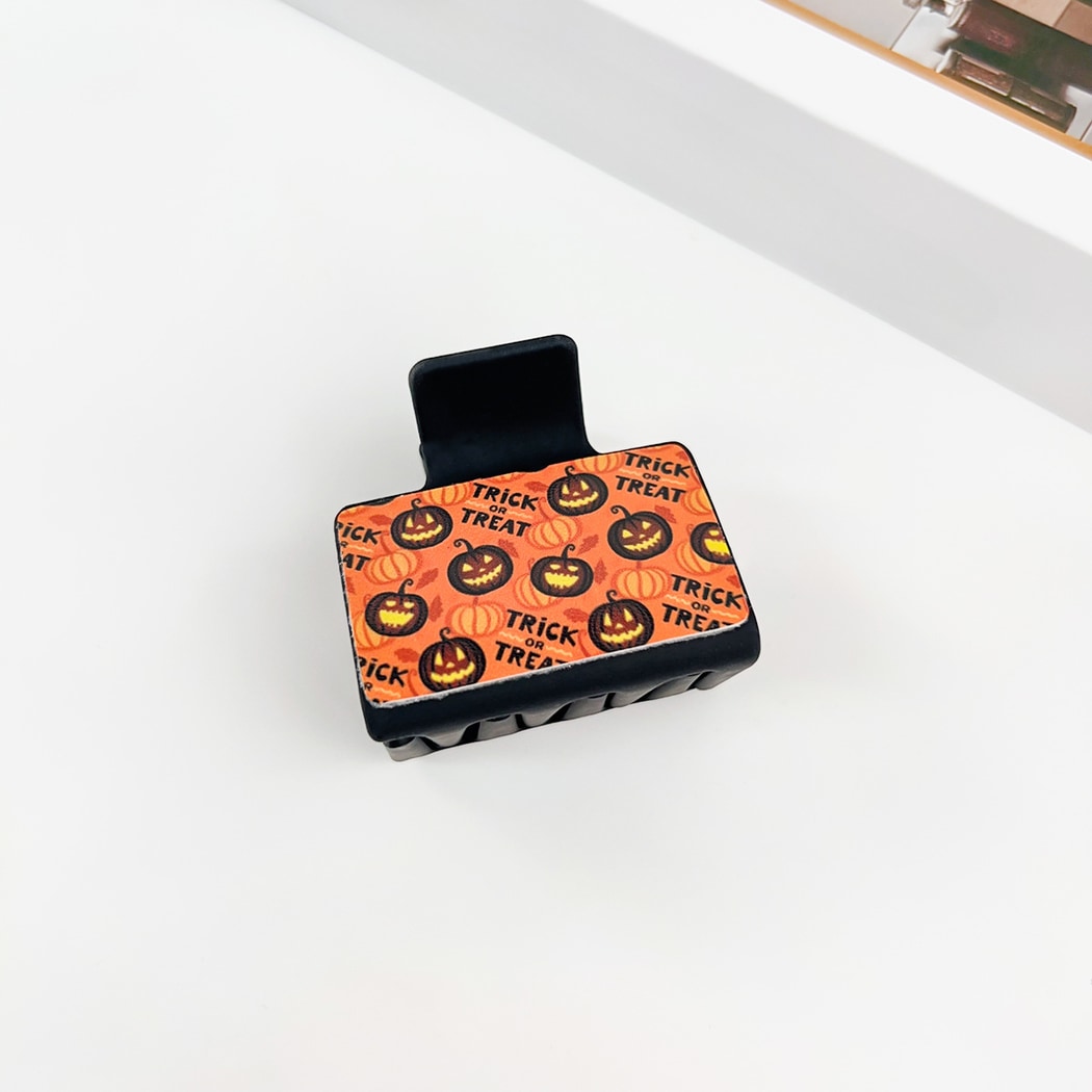 Beau - Novelty Halloween Pumpkin Ghost Claw Clip