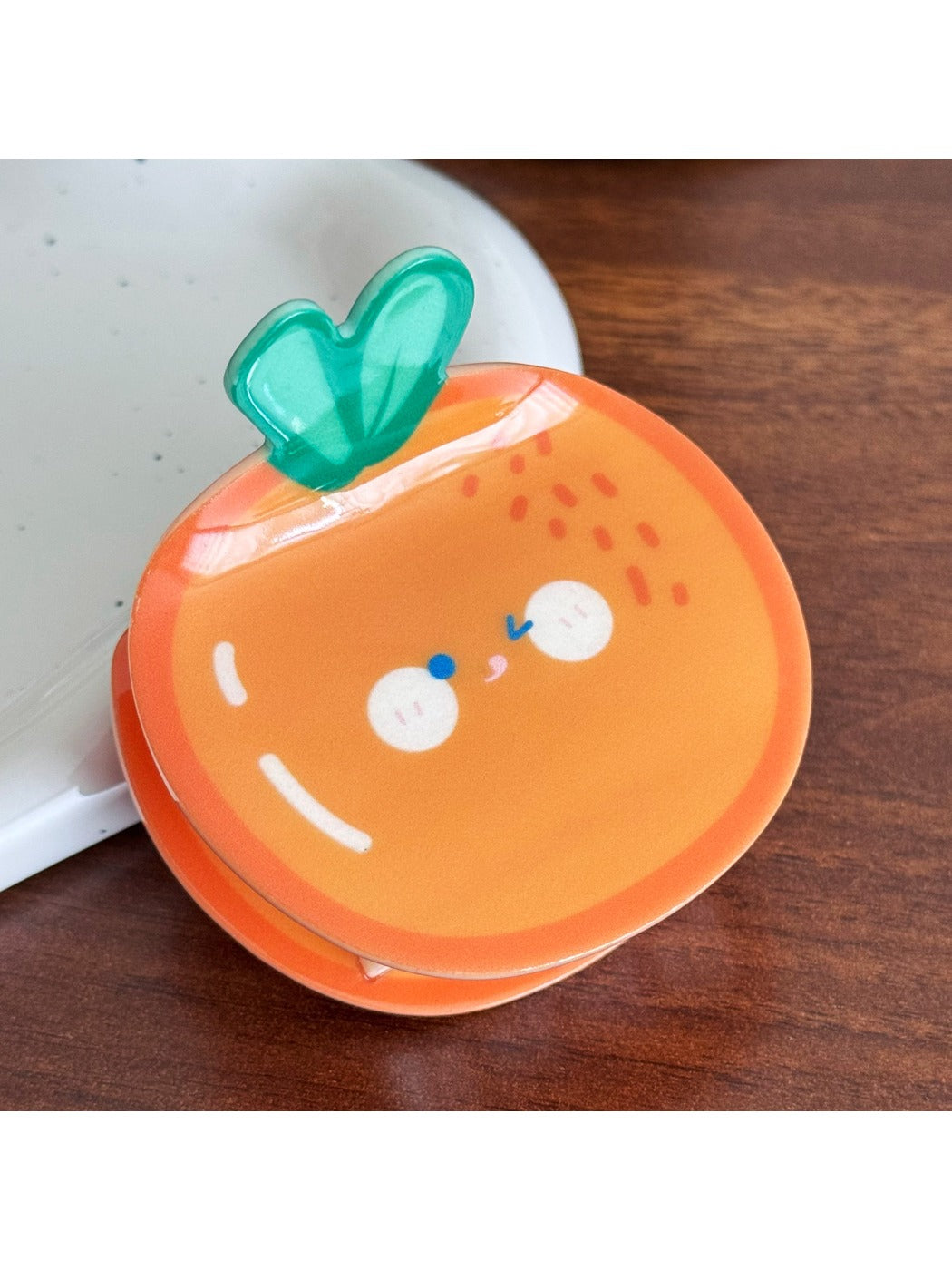 Beau - Cartoon Fruit Claw Clip High Ponytail