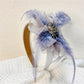Gifty - Wide Band Feather Embellished Headband