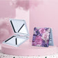 Mirroray - Floral Print Portable Folding Desktop Mirror