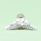 Beau - Floral Pearl Hair Claw Clips
