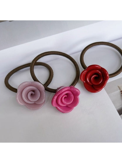 Gifty - Beautiful Acetate Rose Shaped Hair Tie