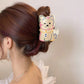 Beau - Cute Cartoon Puppy Pattern Claw Clip