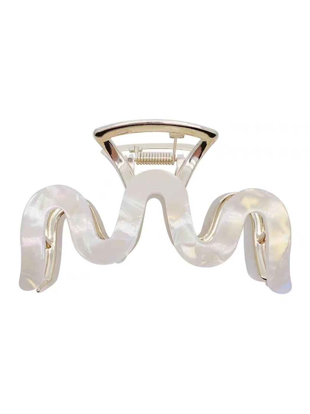 Beau - Wavy Acetate and Alloy Hair Claw Clip