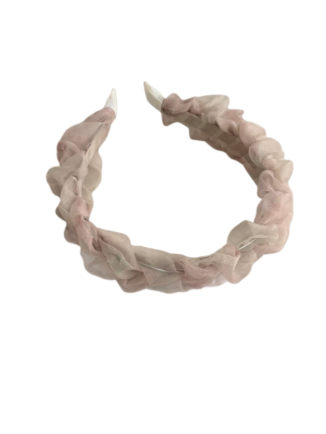 Gifty - Polyester Mesh Pleated Fashion Headband