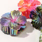 Beau - Colorful Hibiscus Shaped Hair Claw Clip