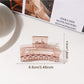 Beau - Minimalist Square Openwork Hair Claw Clip