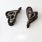 Beau - Leopard Print PC Cross Design Claw Clip