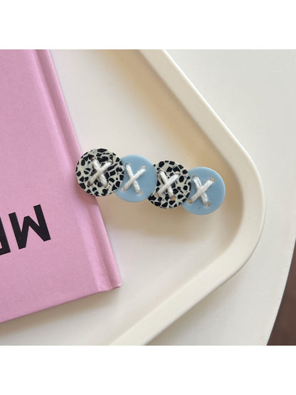 Beau - Cute Button-Shaped Hair Clip