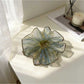 Gifty - Ruffled Sheer Bead Detail Polyester Scrunchie