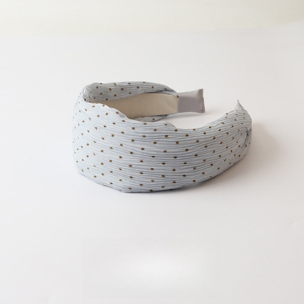 Gifty - Elegant Polka Dot Wide Headband