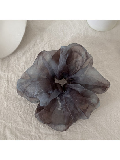 Gifty - High Stretch Mesh Polyester Round Scrunchie