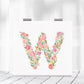 Mirroray - Floral Letter Pattern Foldable Makeup Mirror