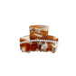 Beau - Textured Acetate Fiber Alloy Hair Claw Clip