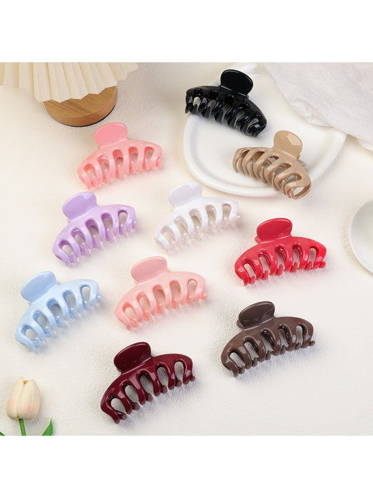 Beau - Macaron Colored Pumpkin Shaped Claw Clip