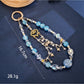 Keypus - Vintage Beaded Butterfly Pendant Phone Charm