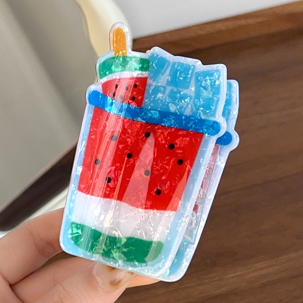 Beau - Sweet Style Fruit Cup Design Claw Clip
