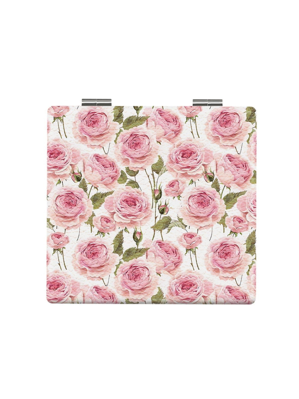 Mirroray - Floral Pattern Portable Folding Makeup Mirror