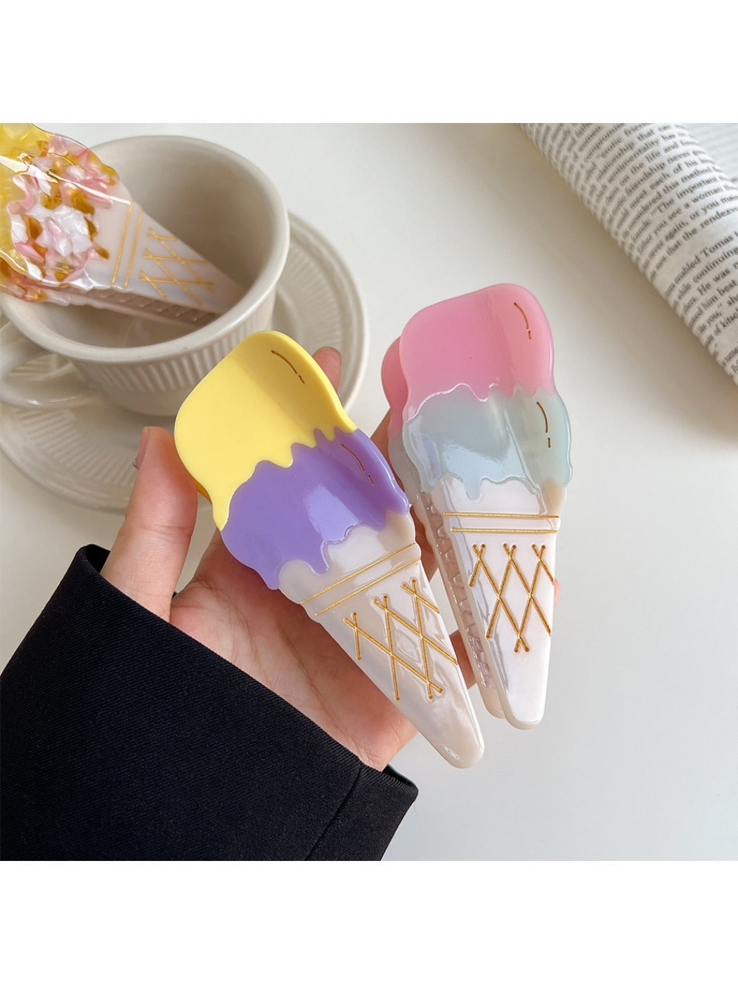 Beau - Ice Cream Hair Clip